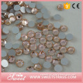 SS10 lt. peach stickers strass decorations non hotfix rhinestone for dress